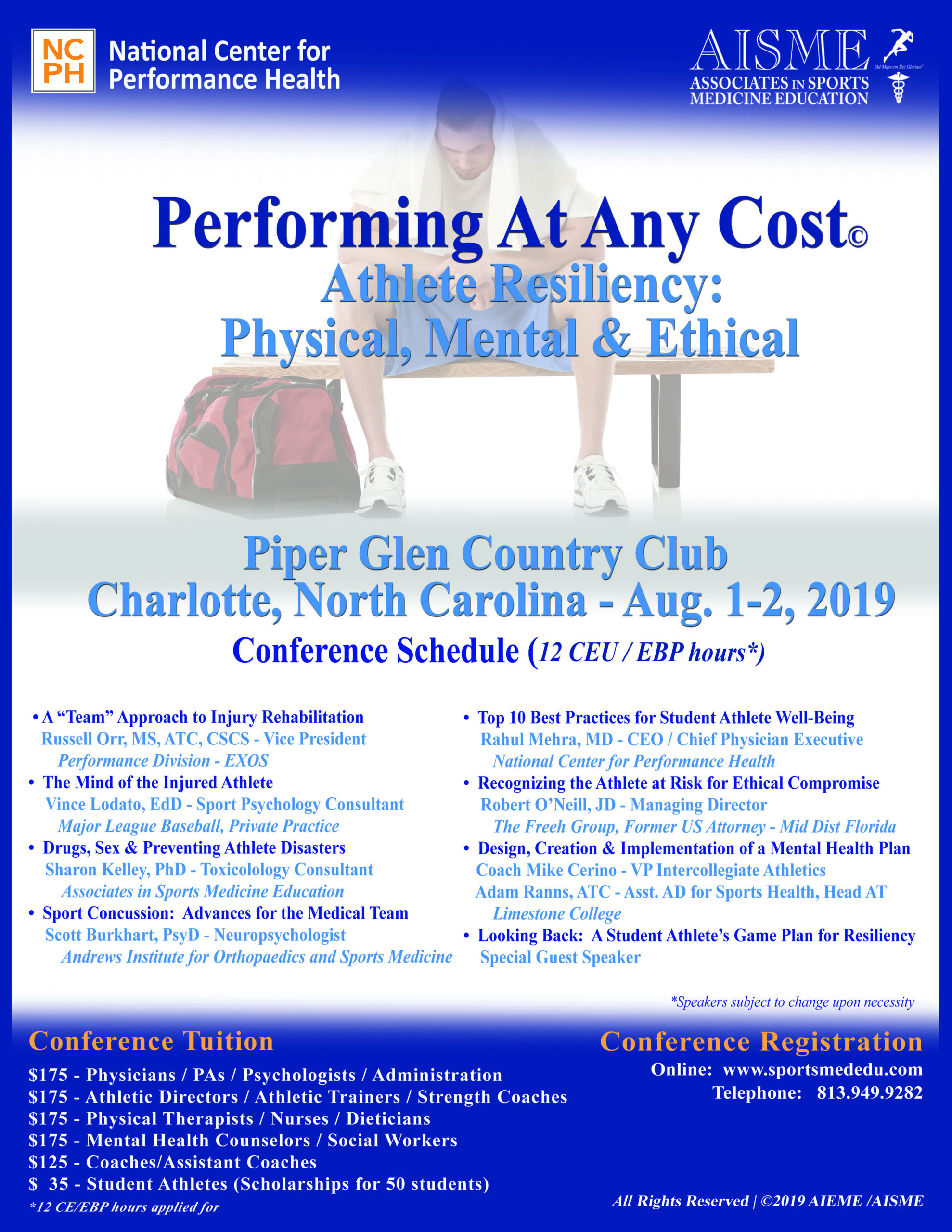 Performing at Any Cost conference